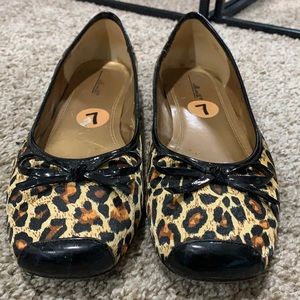 Willi Smith Leopard print flats 🤎🖤